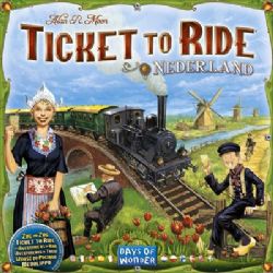 JEU LES AVENTURIERS DU RAIL - EXTENSION : NEDERLAND (NÉERLANDAIS)